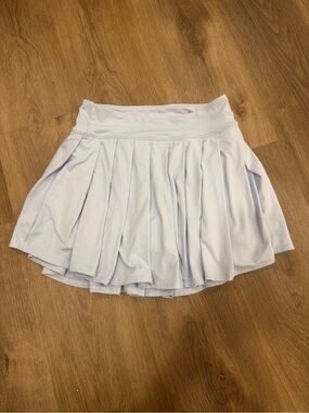 abercrombie kids Light Blue Pleated Skater Skirt